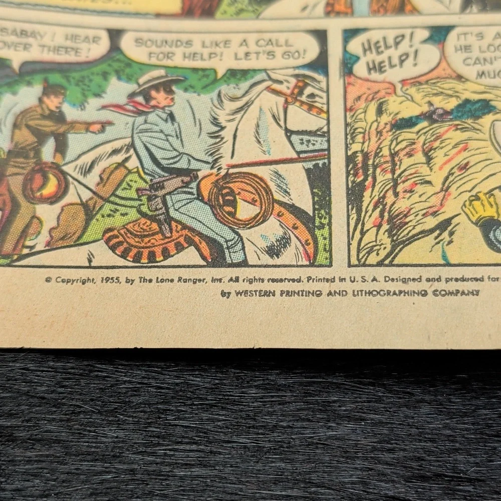 Vintage Lone Ranger Comic Book American Dairy Association 1955 - Picture 3 of 7